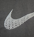 MOLETOM CANGURU NK SWOOSH BORDADO PRETO