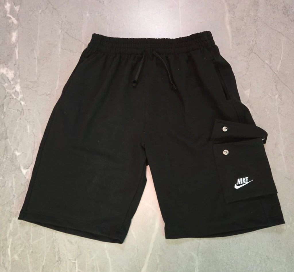 BERMUDA NK CARGO MOLETINHO PRETA