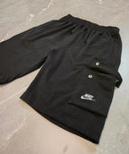 BERMUDA NK CARGO MOLETINHO PRETA