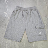 BERMUDA NK CARGO MOLETINHO CINZA