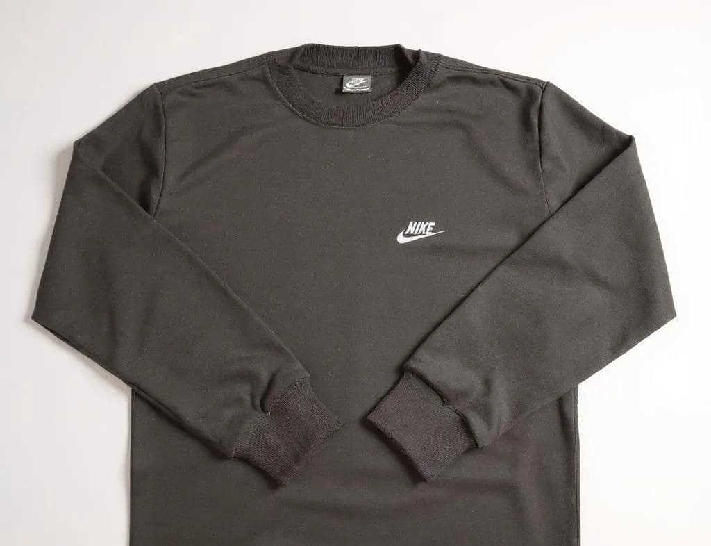 MOLETOM NK GOLA CARECA PRETA