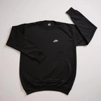 MOLETOM NK GOLA CARECA PRETA