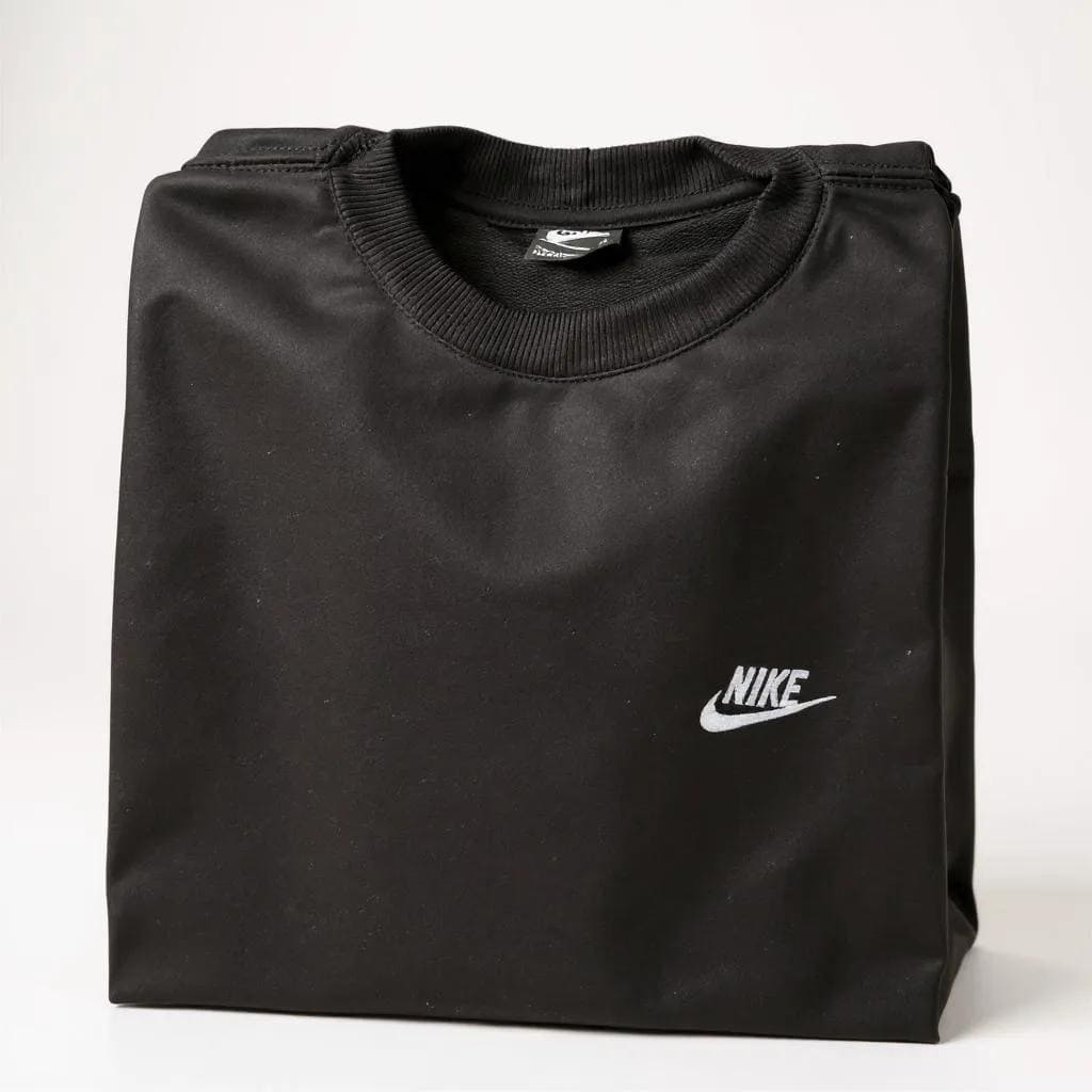 MOLETOM NK GOLA CARECA PRETA