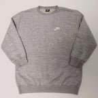 MOLETOM NK GOLA CARECA CINZA