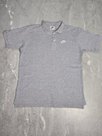 CAMISETA NK POLO CINZA