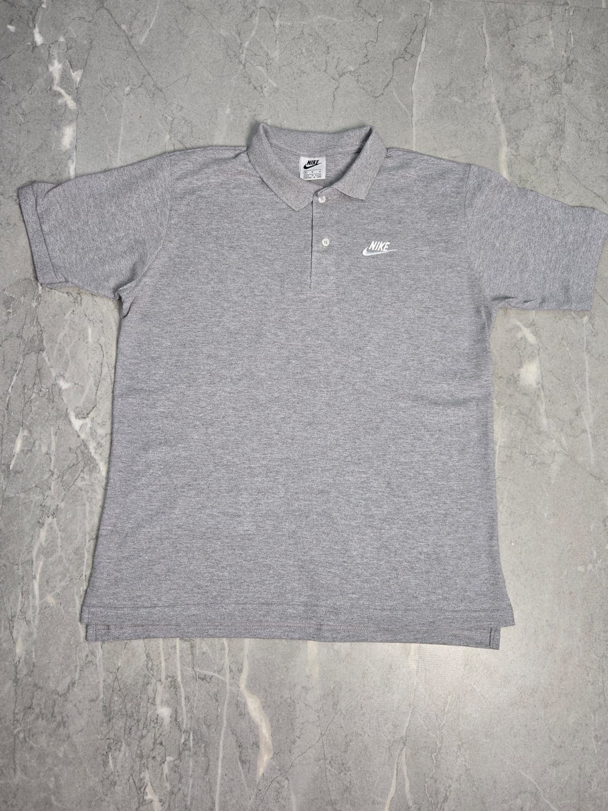 CAMISETA NK POLO CINZA