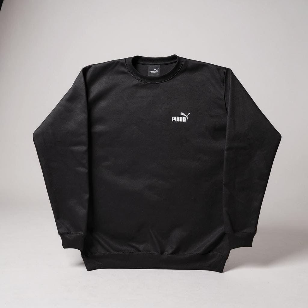 MOLETOM PM GOLA CARECA PRETO