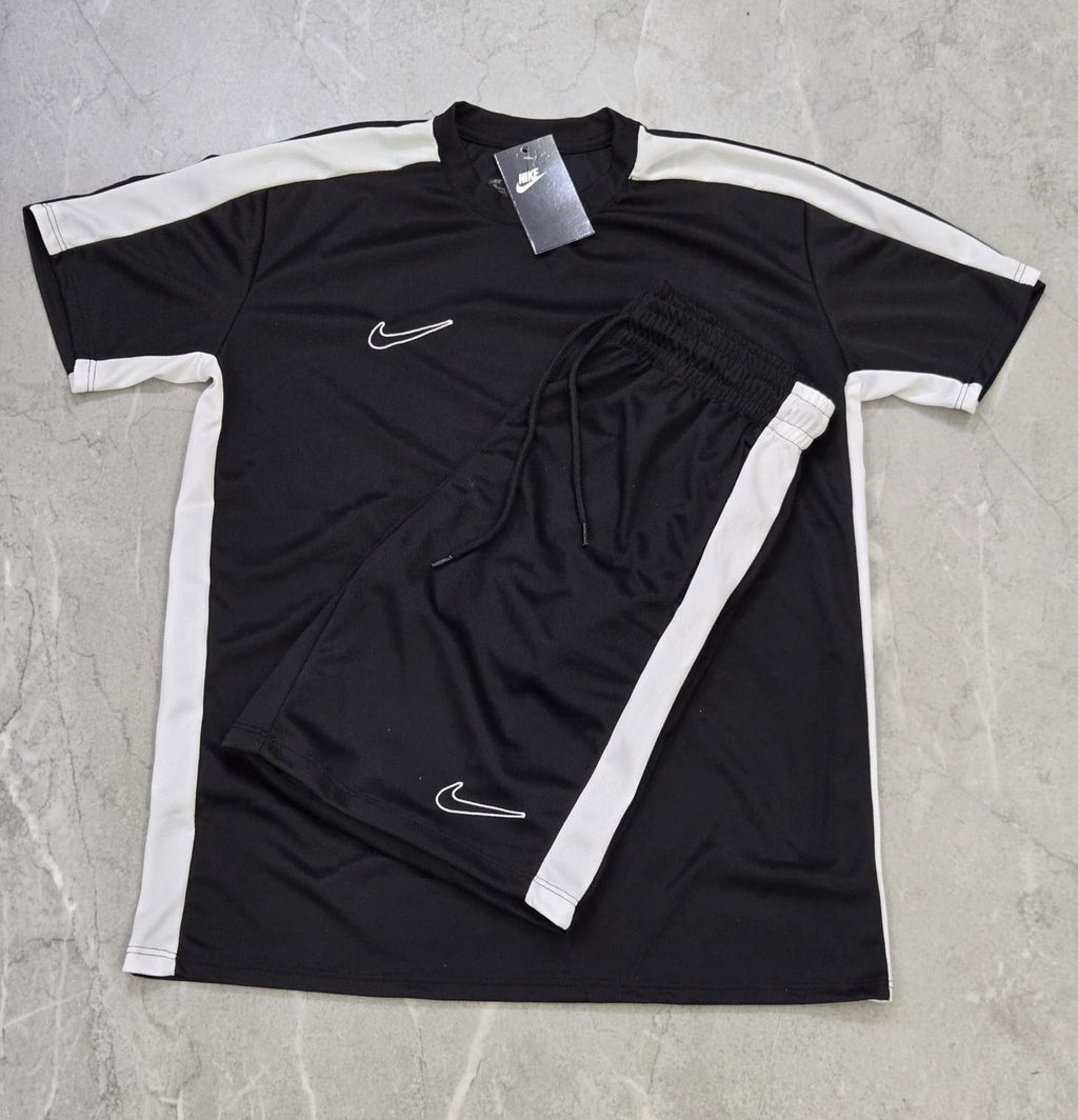 CONJUNTO NK ACADEMY DRI-FIT BORDADO PRETO