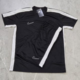 CONJUNTO NK ACADEMY DRI-FIT BORDADO PRETO