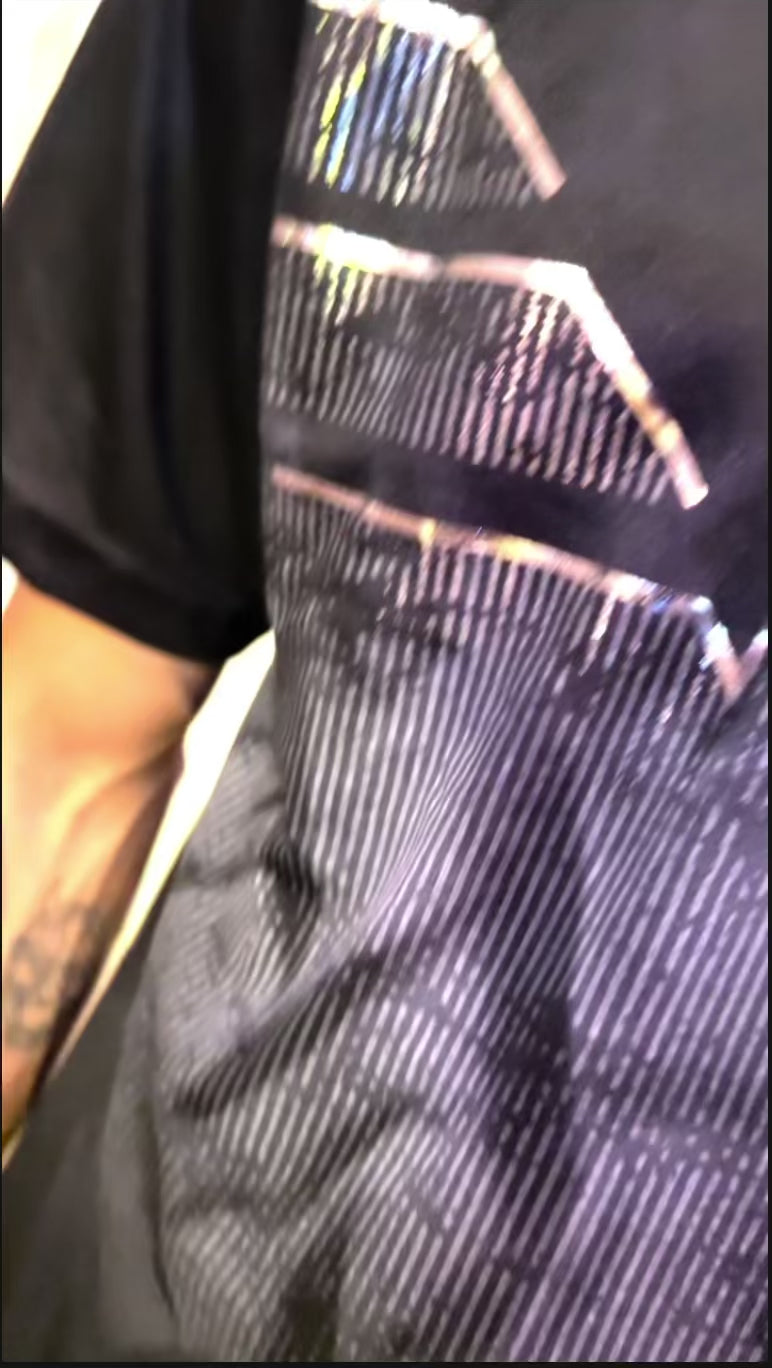 CAMISETA NK ESTAMPADA PRETA