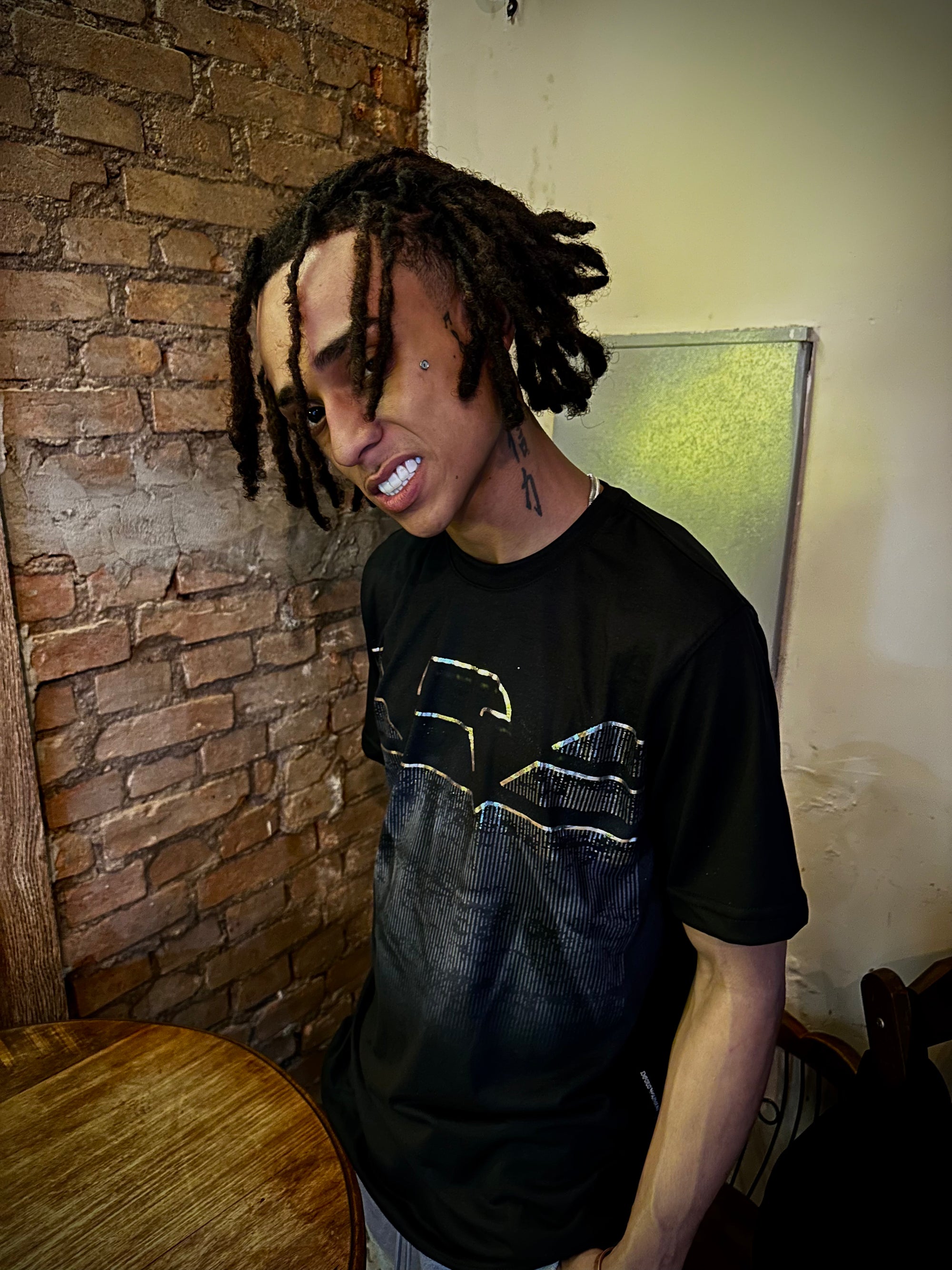 CAMISETA NK ESTAMPADA PRETA